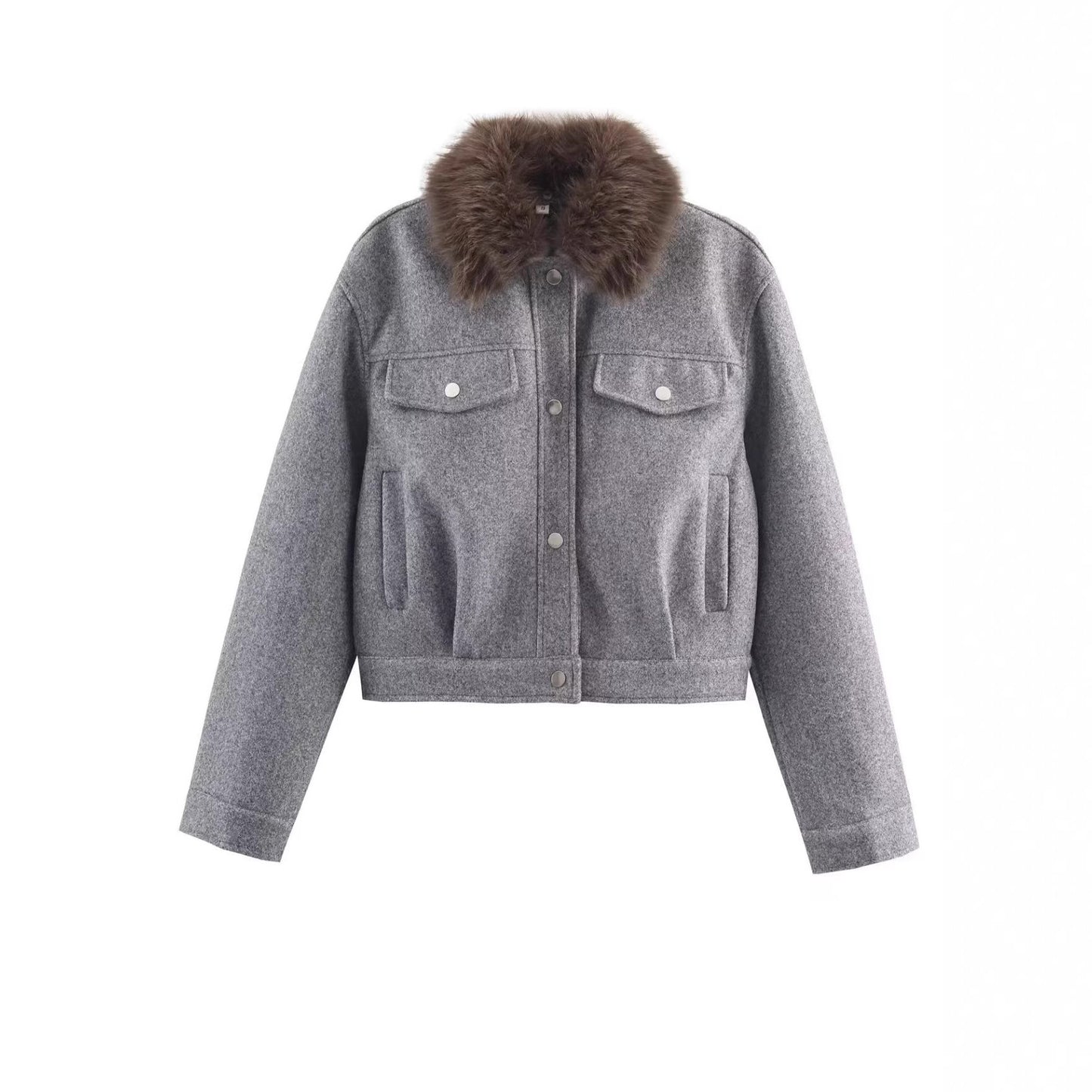 Women's Winter Fleece Lined Padded Warm Keeping Jackets