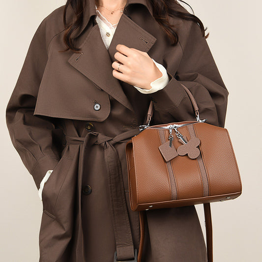Women's Popular Autumn Fashion Texture Trendy Portable Shoulder Bags