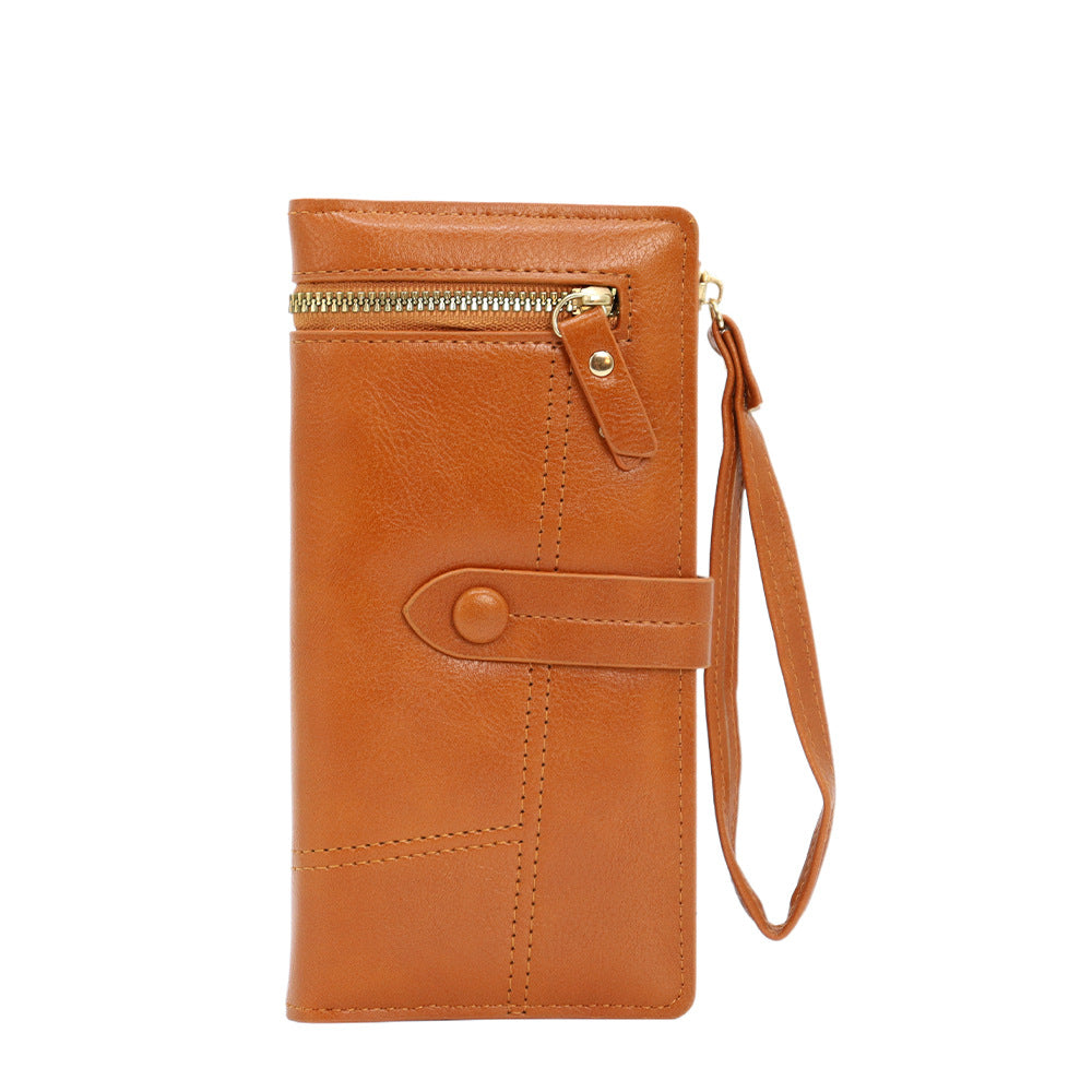 Women's Fresh Sweet Two-fold Long Multiple Slots Purses