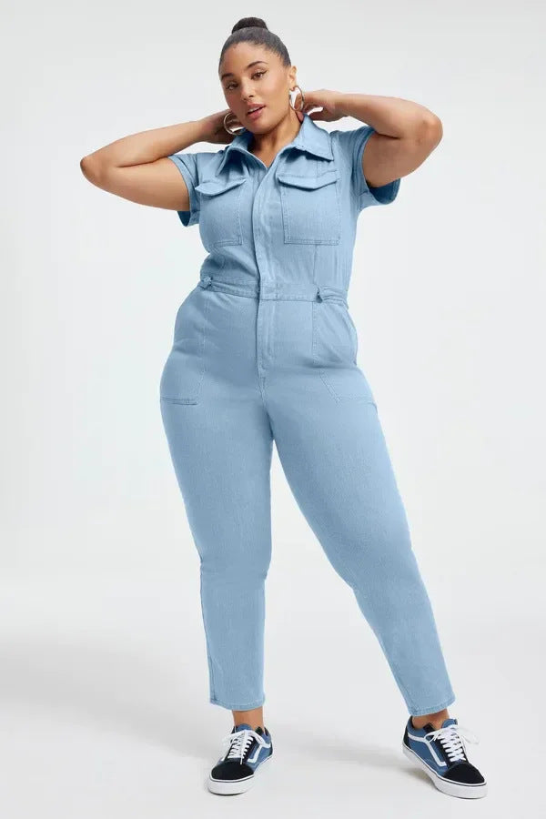 Women's Fashion Casual Slimming Wear Slim Fit Jumpsuits