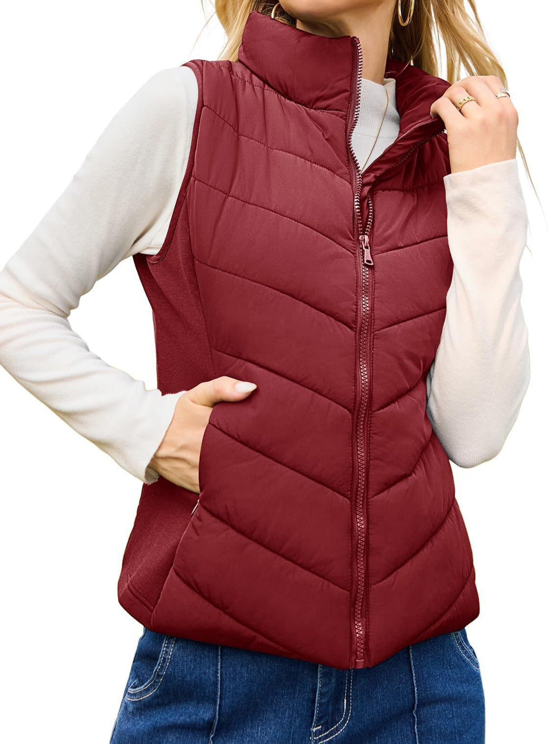 Women's Stand-up Collar Outdoor Keep Warm Cotton Coats