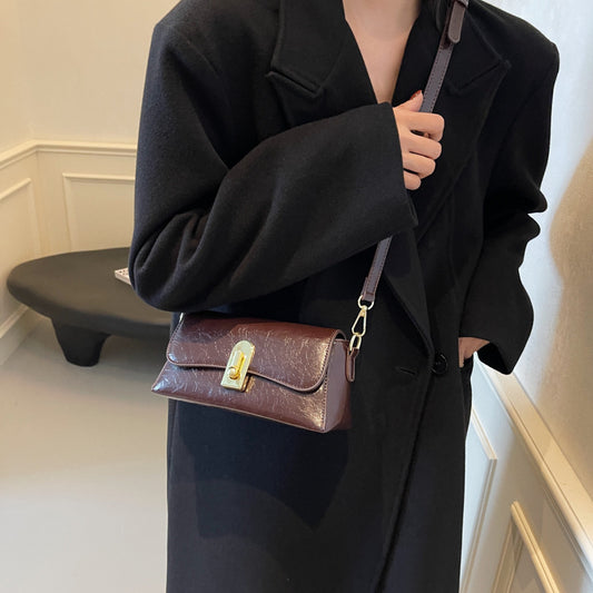 Women's Retro Portable Underarm Simple Trendy High-grade Armpit Bags