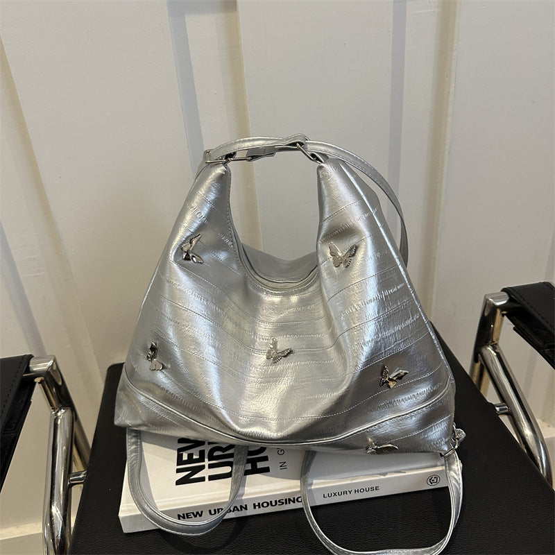 Large Capacity Eel Pattern Summer Butterfly Bags