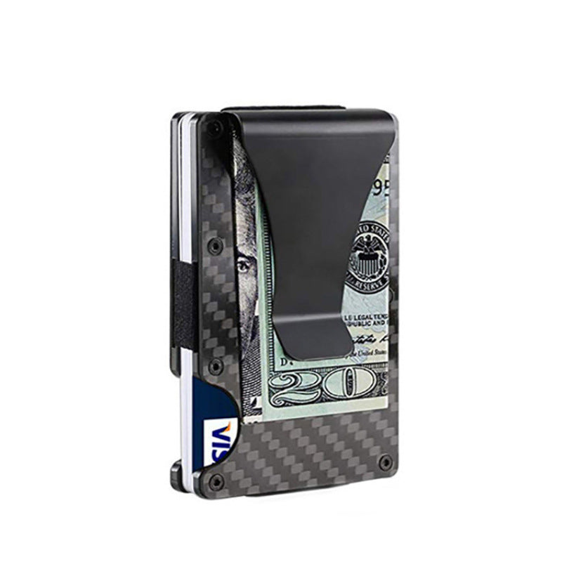 Carbon Fiber Credit Box Swiping Bank Card Holder