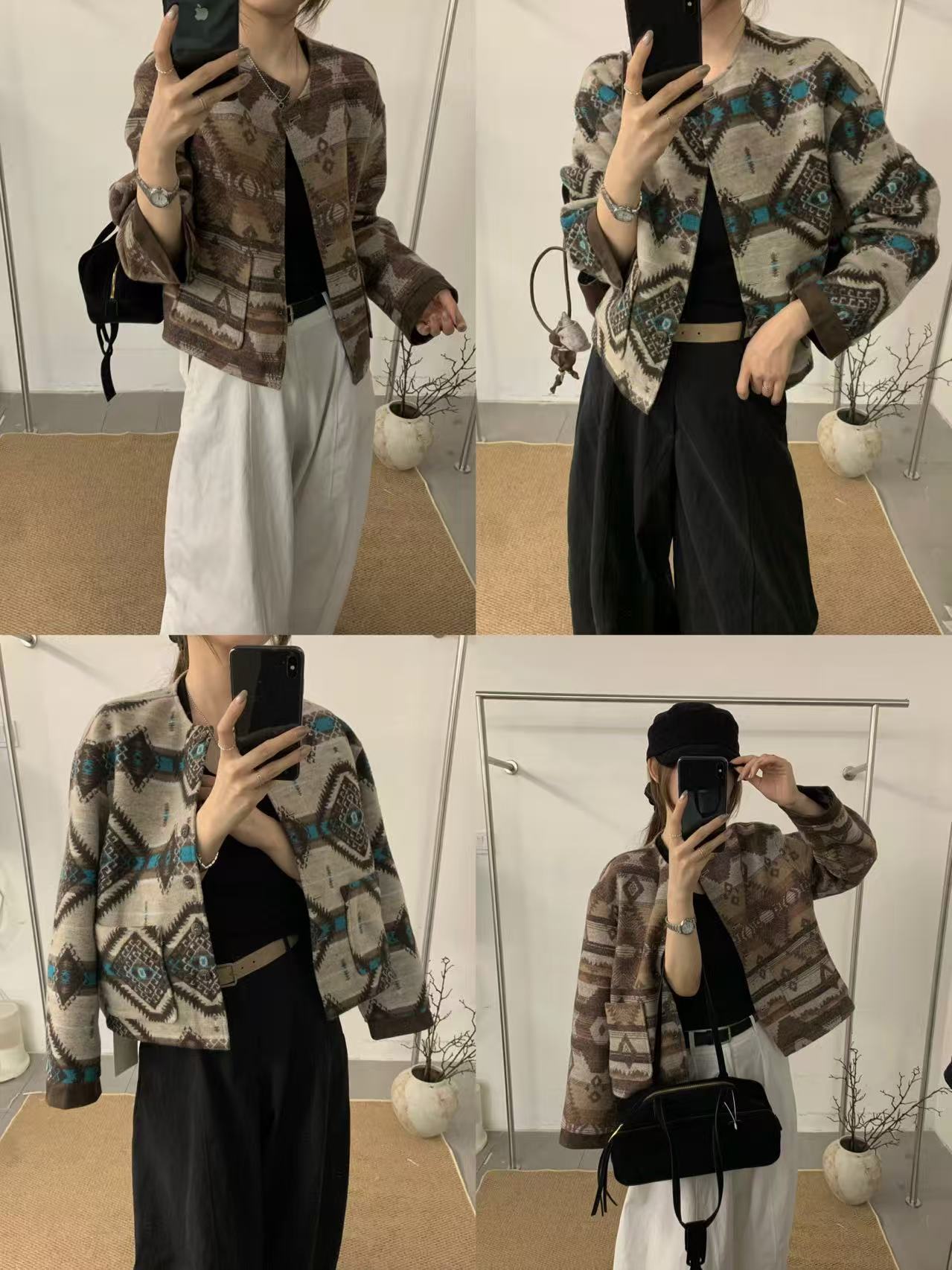 Beautiful Cool Italian Heavy American Wool Vests