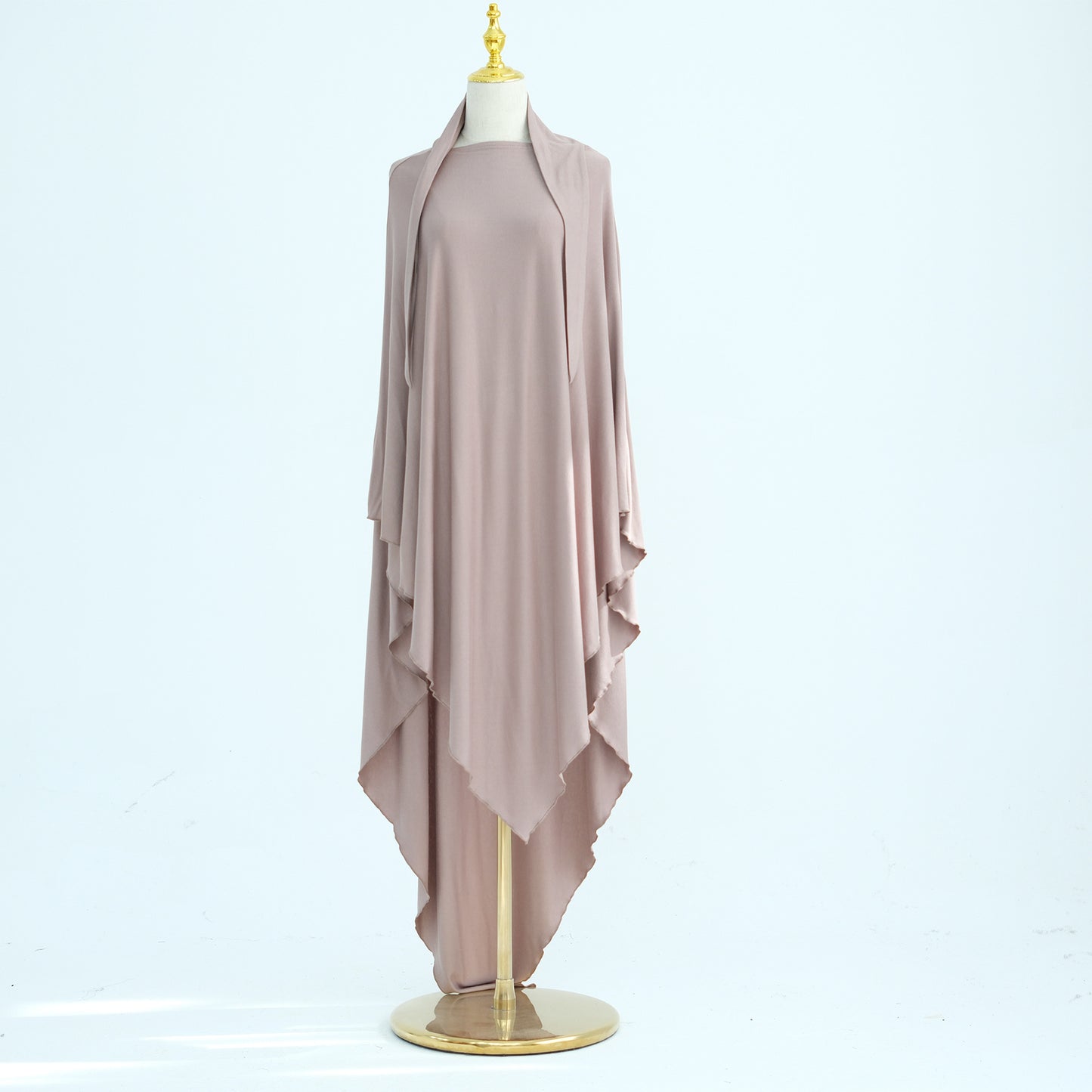 New Comfortable Solid Color Big Scarf Dresses