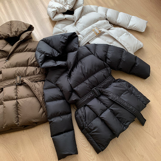 Women's Down High-grade White Duck Slimming European Jackets