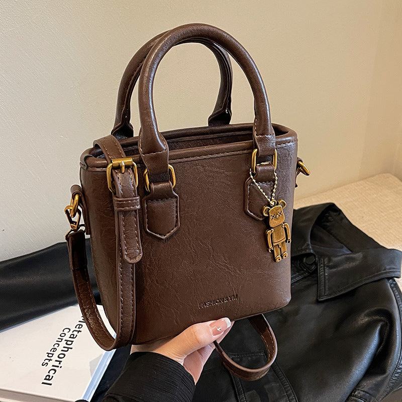 Women's Retro Easy Matching High-grade Niche Handbags