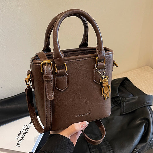 Women's Retro Easy Matching High-grade Niche Handbags