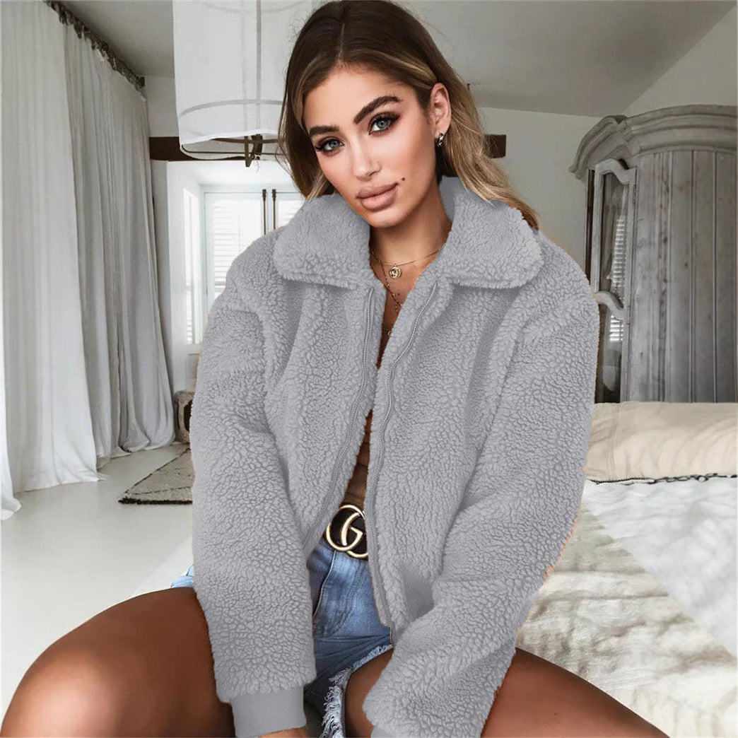 Durable Creative Trendy Women's Warm Plush Women's Sweater, Sweater