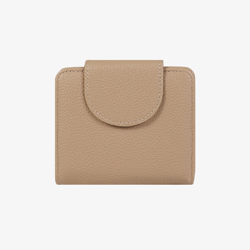 Women's Style Short Dopamine Color Matching Solid Ladies Wallets