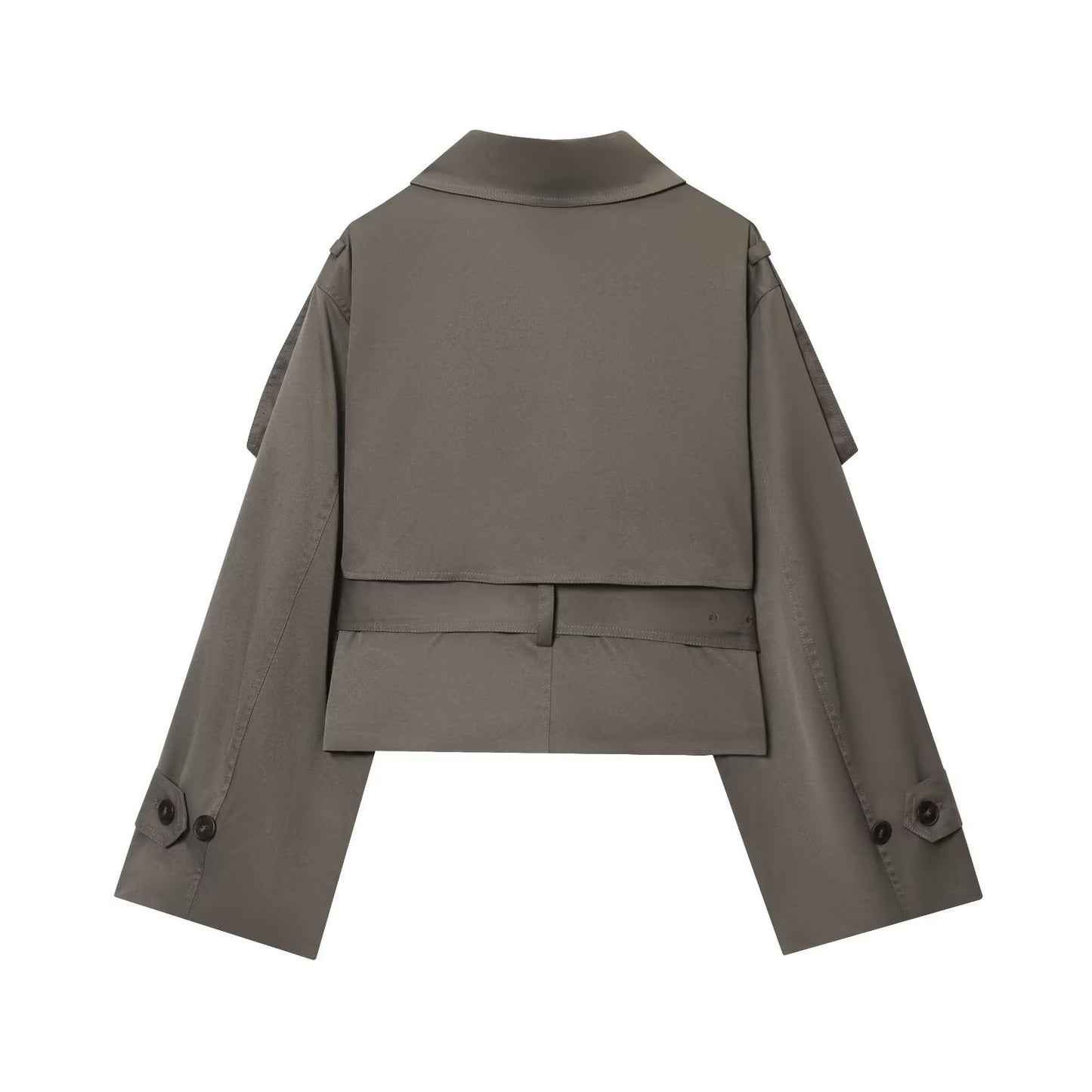 Women's Stand Collar Lapel Windbreaker Comfortable Long Coats
