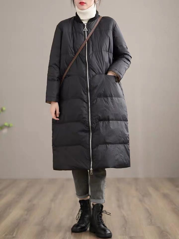 Women's Mid-length Fashion Loose Korean Style Overknee Jackets