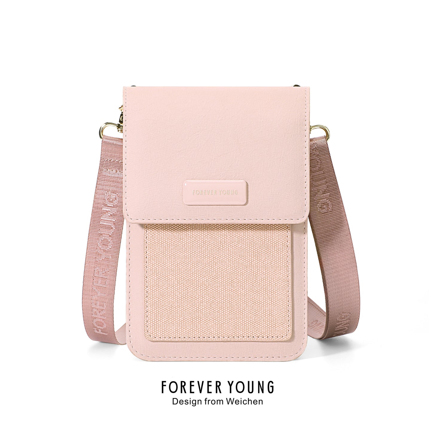 Women's Color Simple Niche Mobile Large Capacity Phone Bags
