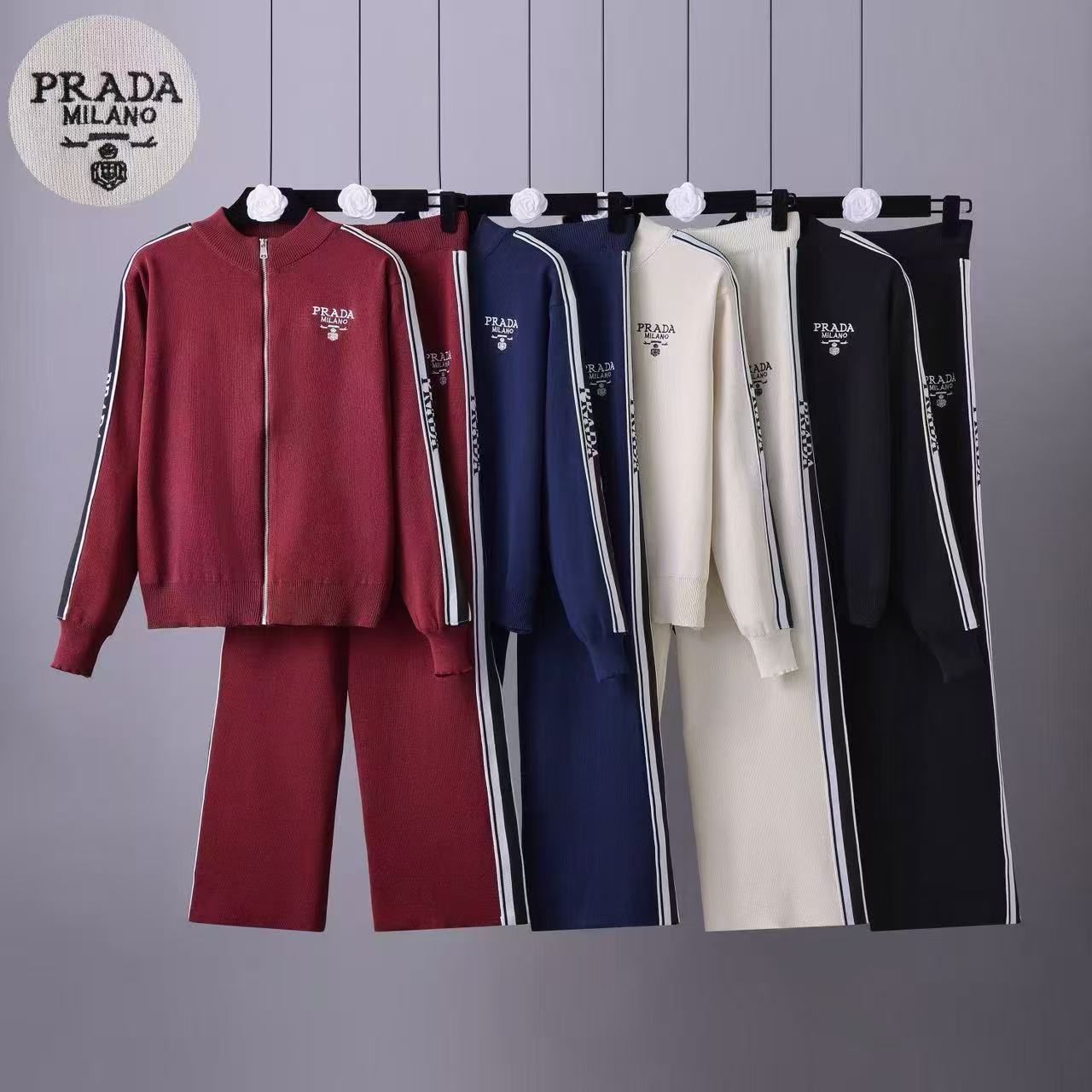 Women's Casual Sportswear Knitting Autumn Fashionable Stylish Suits