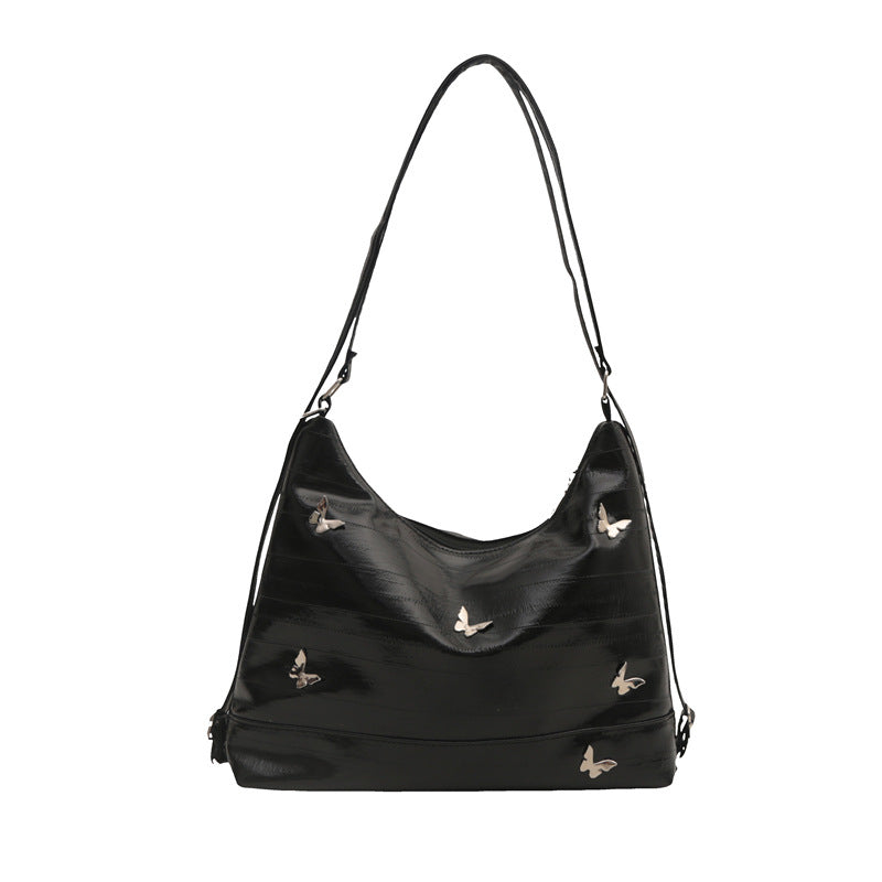 Large Capacity Eel Pattern Summer Butterfly Bags