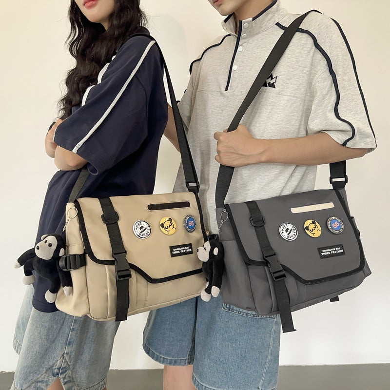 Men's For College Fashion Large Capacity High Men's Messenger Bags