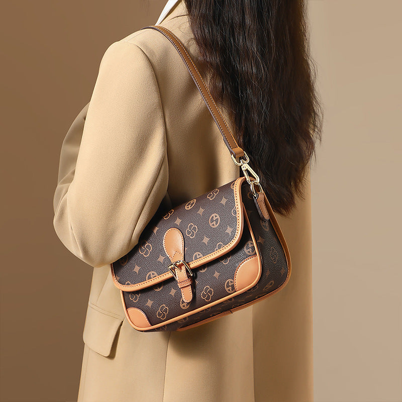 Women's Underarm Printed High Sense Commuter Bags