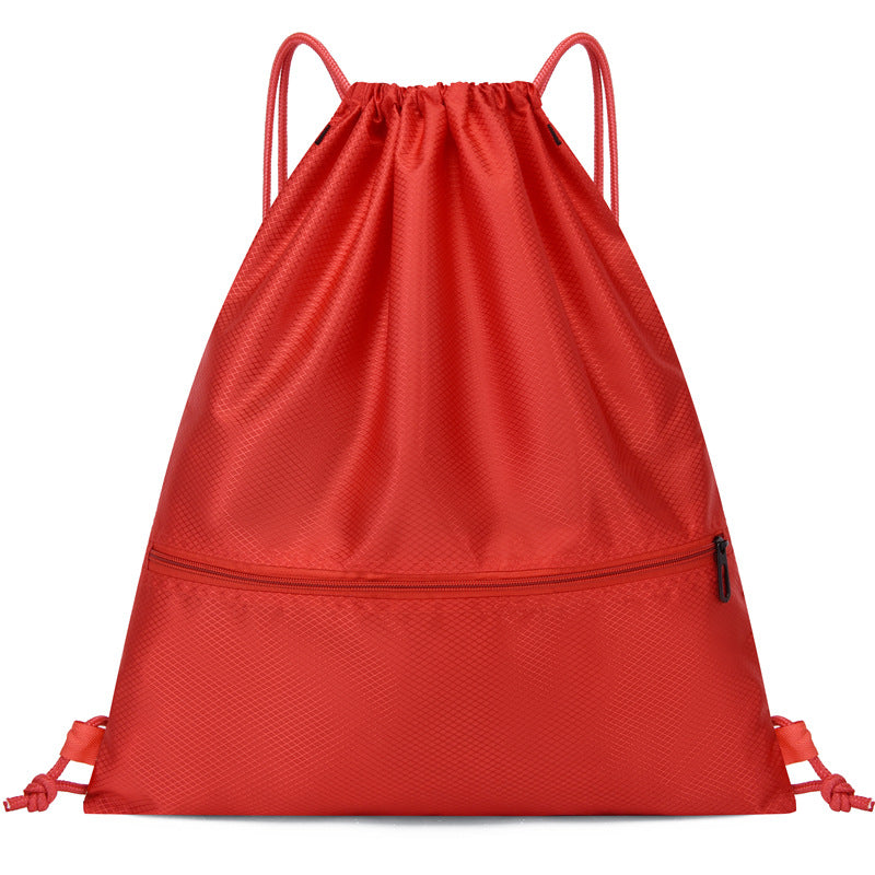 Fitness Training Oxford Fabric Drawstring Large Backpacks