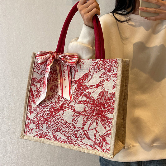 High-grade Large Capacity Canvas Fashion Commuter Tote Bags