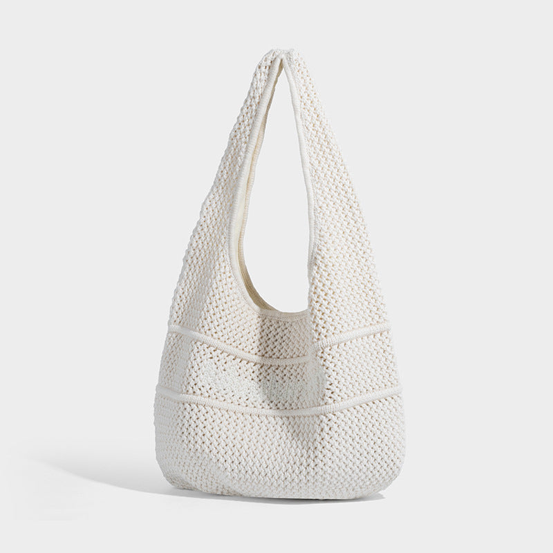 Women's Versatile Chain Dopamine Woven Underarm Shoulder Bags