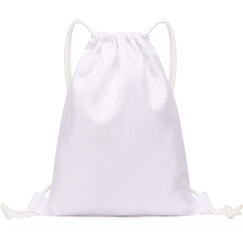 Fiber Oxford Cloth Drawstring Basketball Buggy Backpacks
