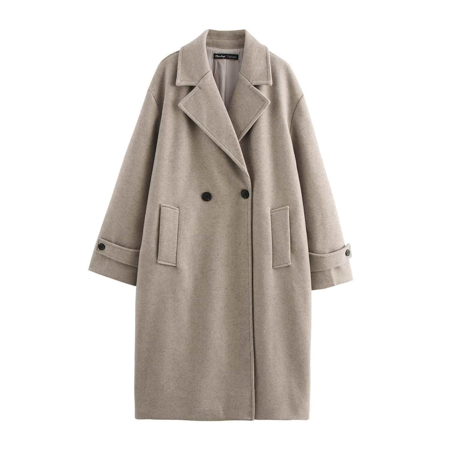 Women's Loose Overcoat Elegant Soft Fashion Coats