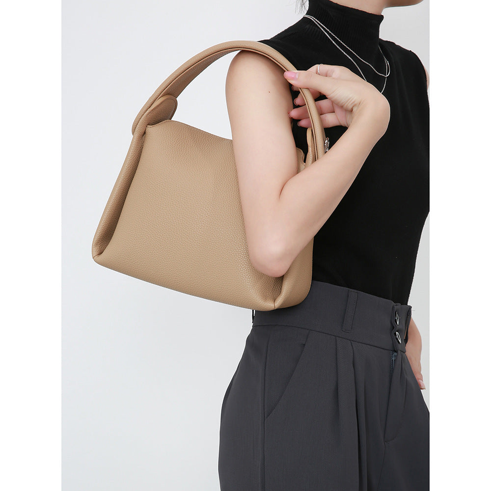 Large Capacity Cigarette Solid Color Pillow Handbags