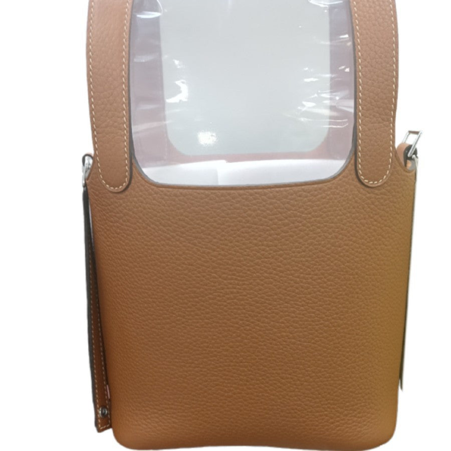 New Vegetable Basket Layer Thickness Cowhide Handbags