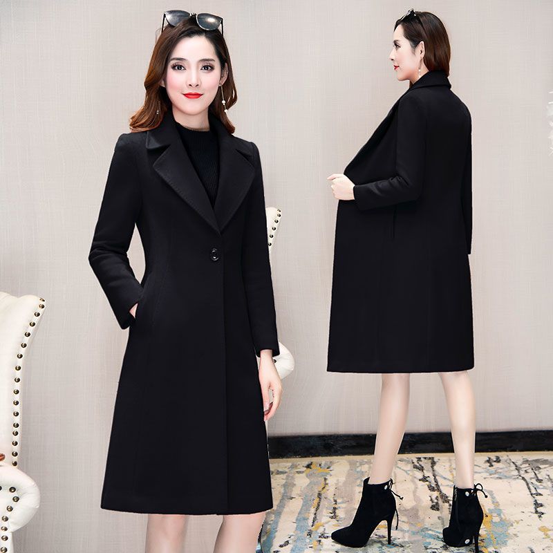 Women's Korean Style Large Slim Fit Slimming Small Coats