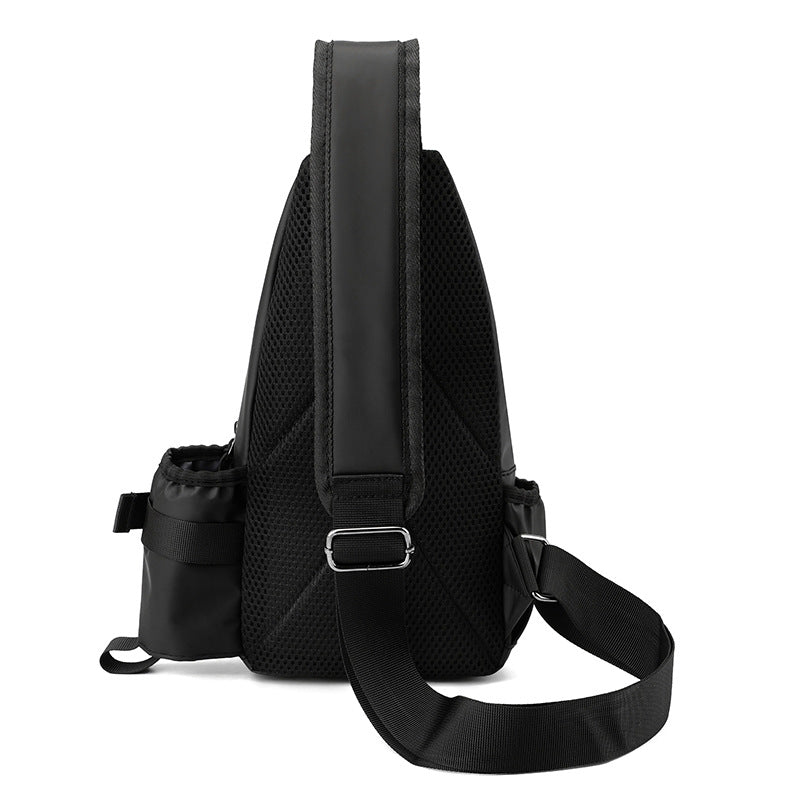 Men's Slanted Can Hold Kettle Fashion Men's Chest Bags