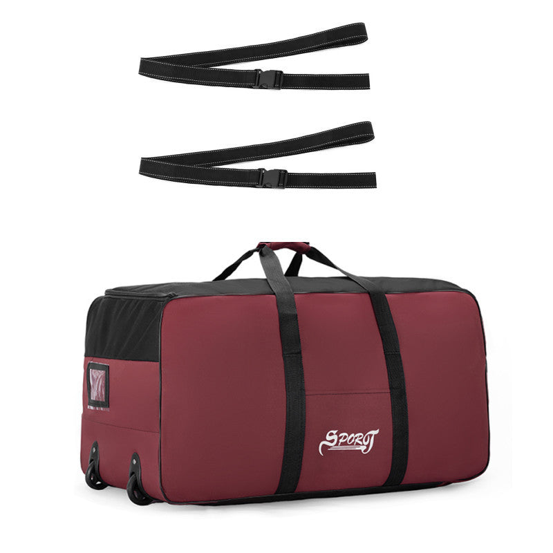 Capacity Foldable Checked Accommodation Quilt Storage Travel Bags
