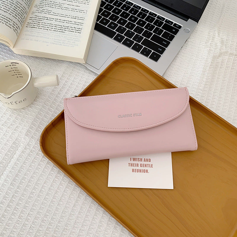 Women's Trendy Long Clutch Advanced Sense Ladies Wallets