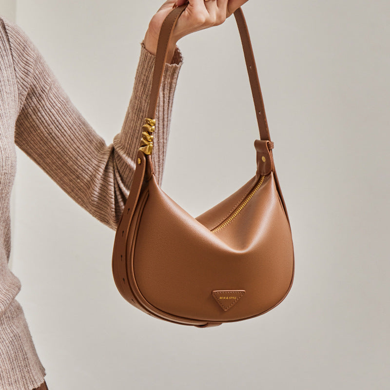 Graceful Trendy Classic Women's Dumpling High Armpit Bags