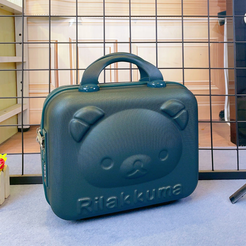 Makeup Box Cartoon Cute Password Convenient Travel Bags