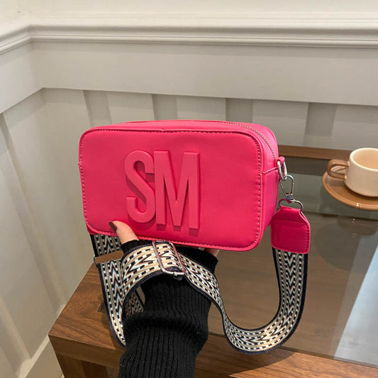 Women's Creative Versatile Autumn Simple Letter Shoulder Bags