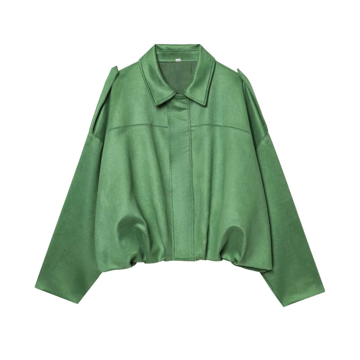 Effect Suede Fashion Pilot Imitation Temperament Jackets