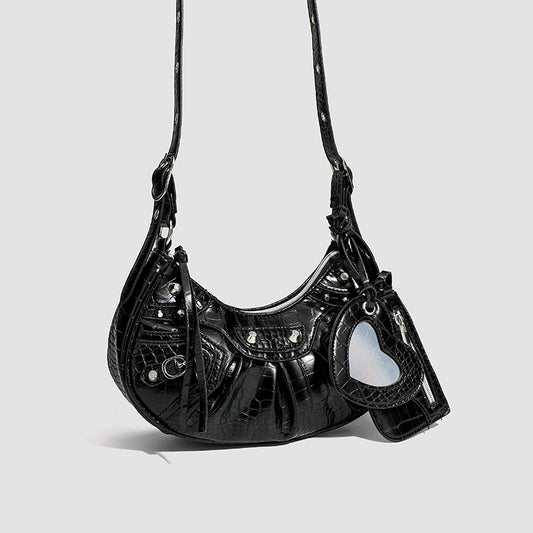 Design Rivet Hot Style Underarm Three-in-one Shoulder Bags