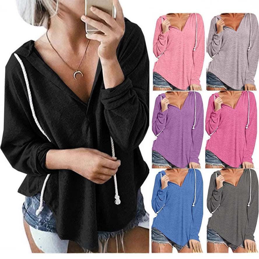 Women's Sweatshirt Hooded Long Sleeve Workout Plus Size