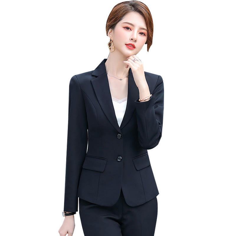 Women's Wear Big Fashion Elegant Formal Workplace Interview Small Suit