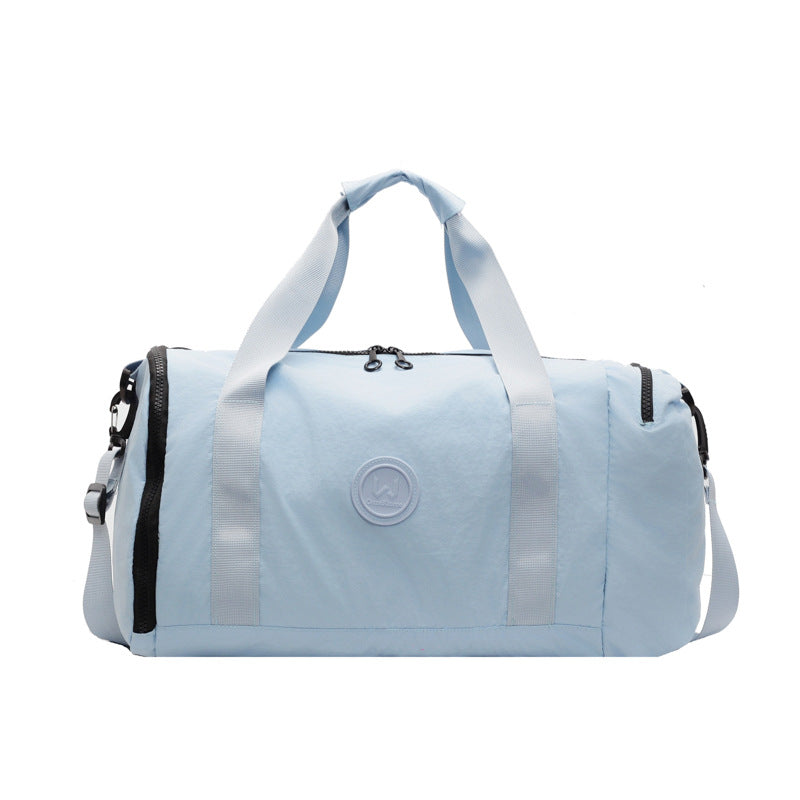 Large Capacity Out Fashion Solid Color Dry Travel Bags