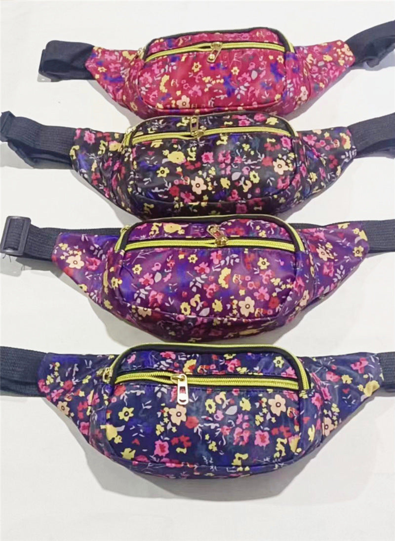 Women's Composite Cloth Zipper Fashion Advertising Gift Men's Waist Packs