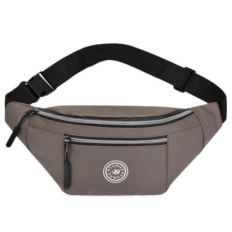 Men's Printed Versatile Slanted Large Capacity Cell Men's Waist Packs