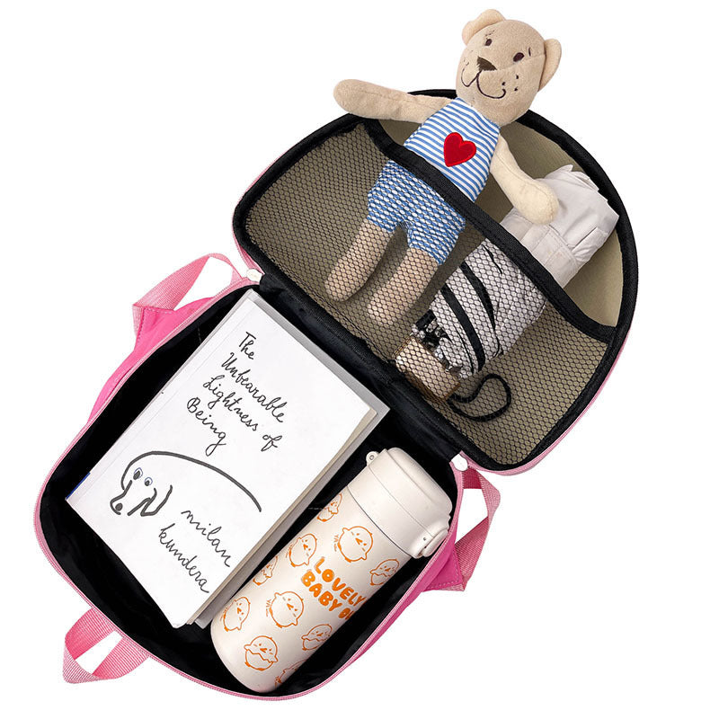Children's Korean Style Rainbow Donut Boys Cute Backpacks