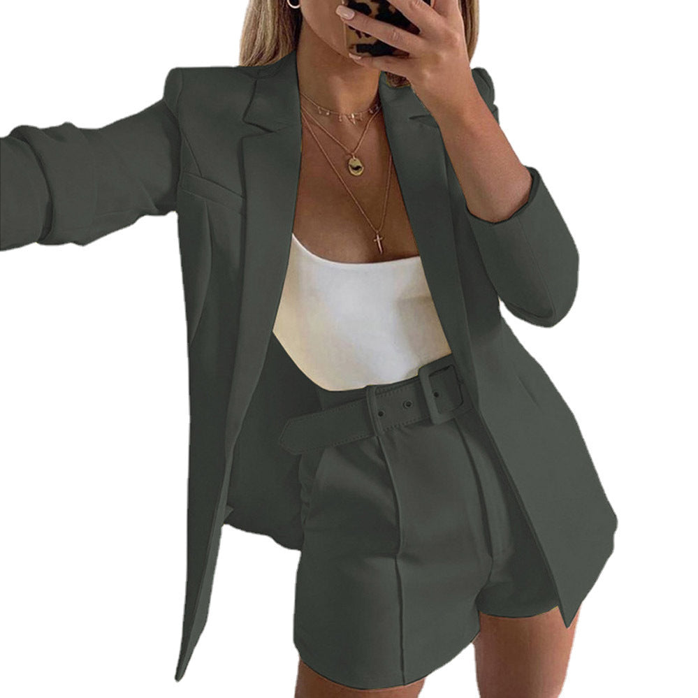 Stylish Graceful Fashion Sexy Temperament Casual Small Suit