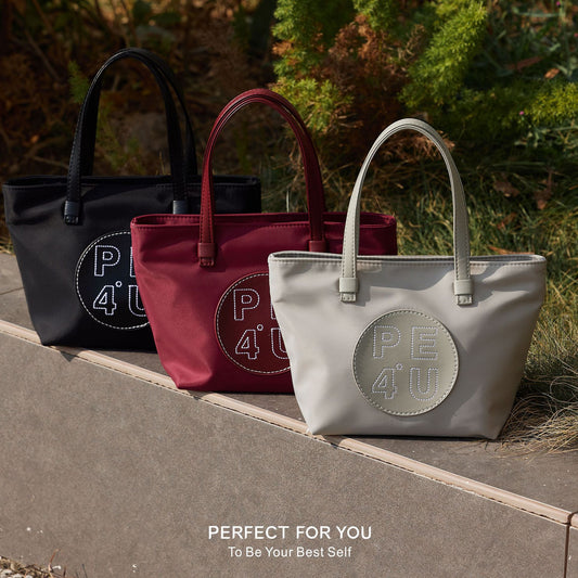 Versatile Solid Color Nylon Cloth Commuter Bags