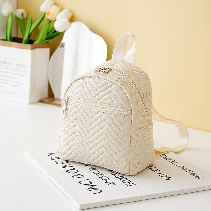 Women's & Children's & Solid Color Korean Style Fresh Backpacks