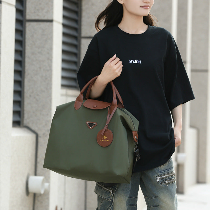 Women's High-grade College Korean Style Fashion Large Tote Bags