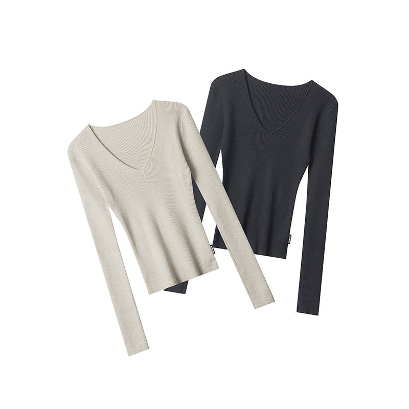 Women's Early Autumn Inner Bottoming Shirt Slimming Sweaters