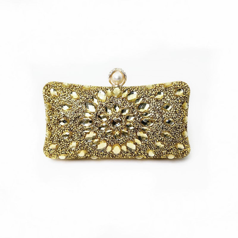 Rhinestone Shiny Dinner Diamond Banquet Clutch Evening Bags